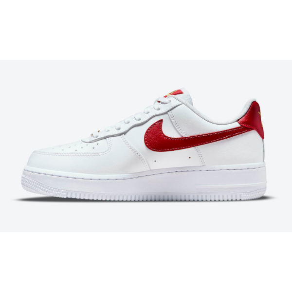 Tênis Nike Air Force 1 '07 Essential White Gym Red