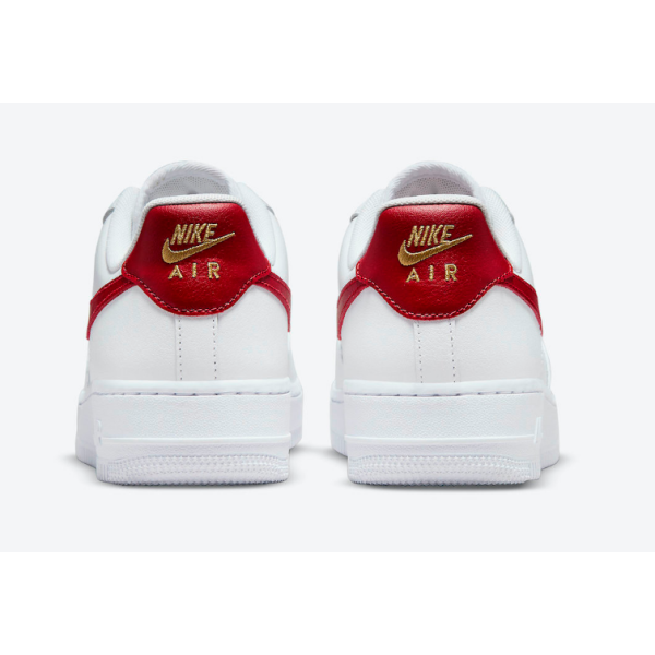 Tênis Nike Air Force 1 '07 Essential White Gym Red