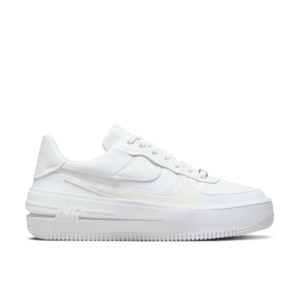 Tênis Nike Air Force 1 PLT.AF.ORM Triple White