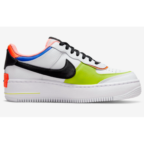 Tênis Nike Air Force 1 Shadow White Racer Blue At...