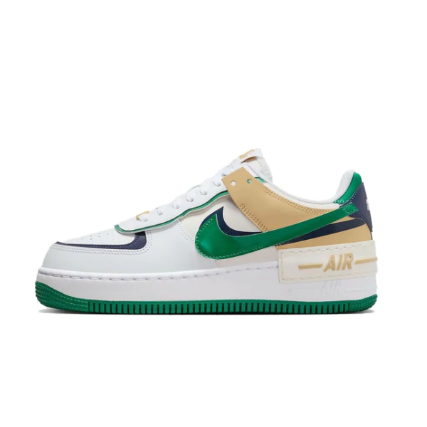 Tênis Nike Air Force 1 Shadow White Malachite Ses...