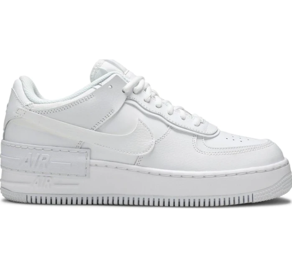 Tênis Nike Air Force 1 Shadow Triple White