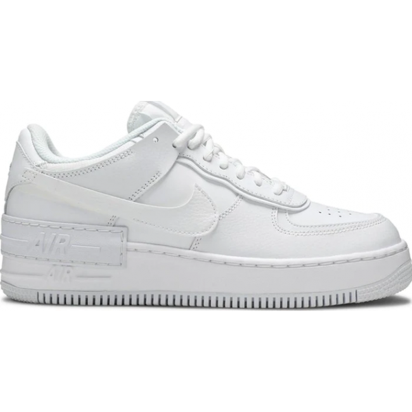 Tênis Nike Air Force 1 Shadow Triple White