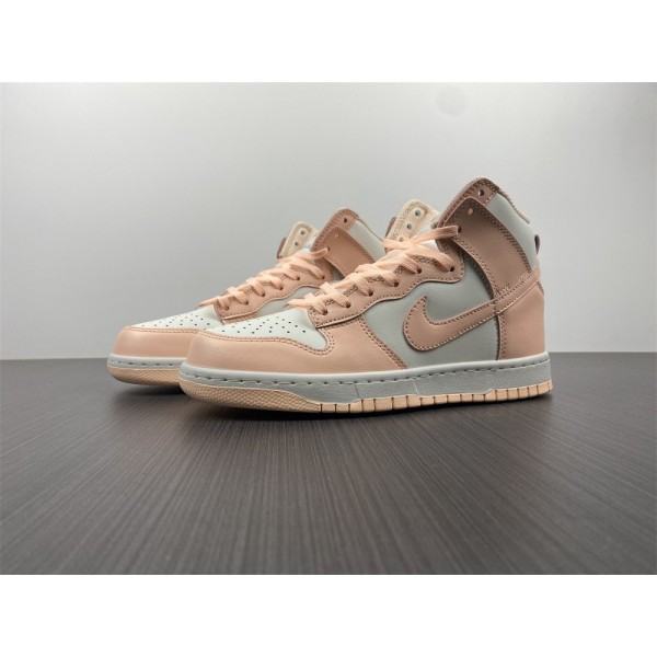 Tênis Nike Dunk High Crimson Tint