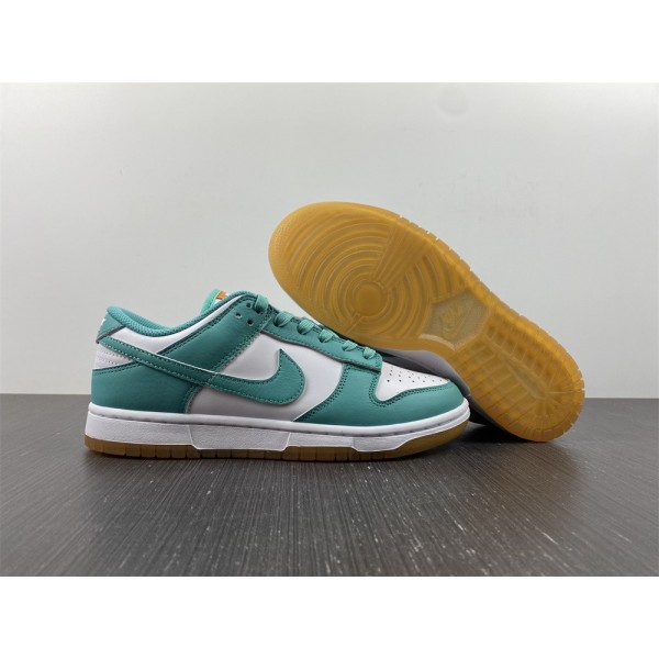 Tênis Nike Dunk Low Miami Dolphins