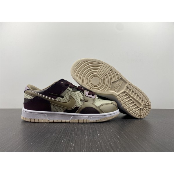 Tênis Nike Dunk Low Scrap Latte