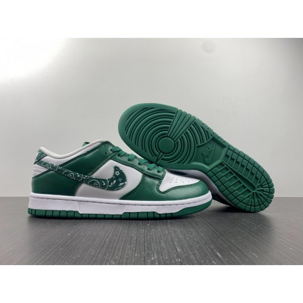 Tênis Nike Dunk Low Green Paisley