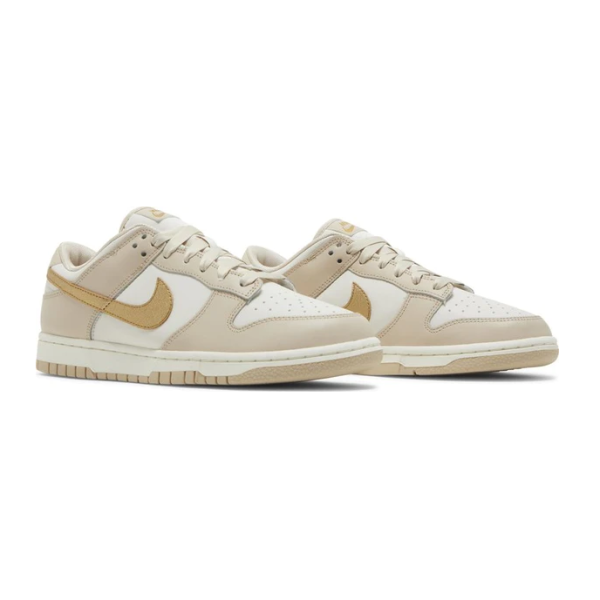 Tênis Nike Dunk Low Gold Swoosh