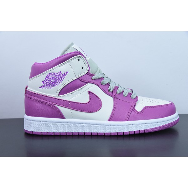 Tênis Air Jordan 1 Mid Magenta