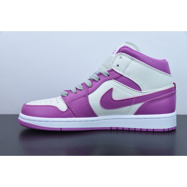 Tênis Air Jordan 1 Mid Magenta