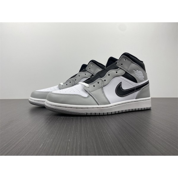 Tênis Air Jordan 1 Mid Light Smoke Grey