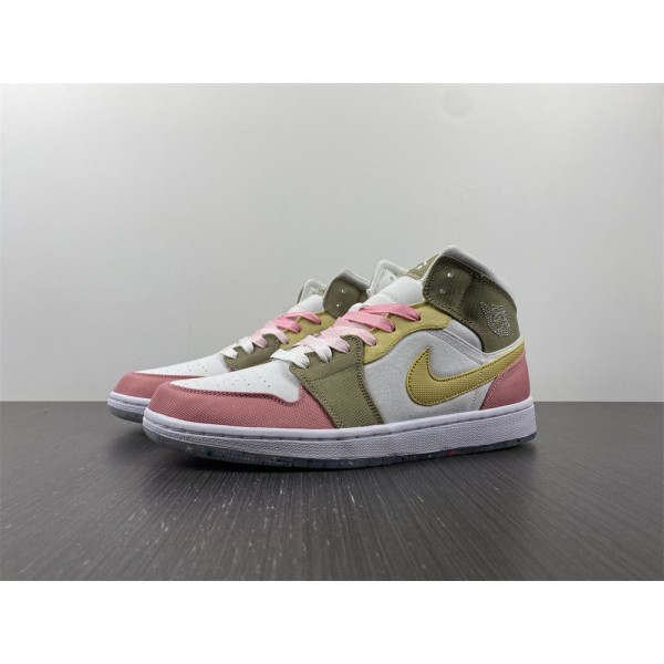 Tênis Air Jordan 1 Mid Pastel Grind