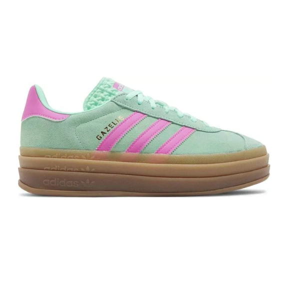 Tênis Adidas Gazelle Bold 'Pulse Mint Screaming P...