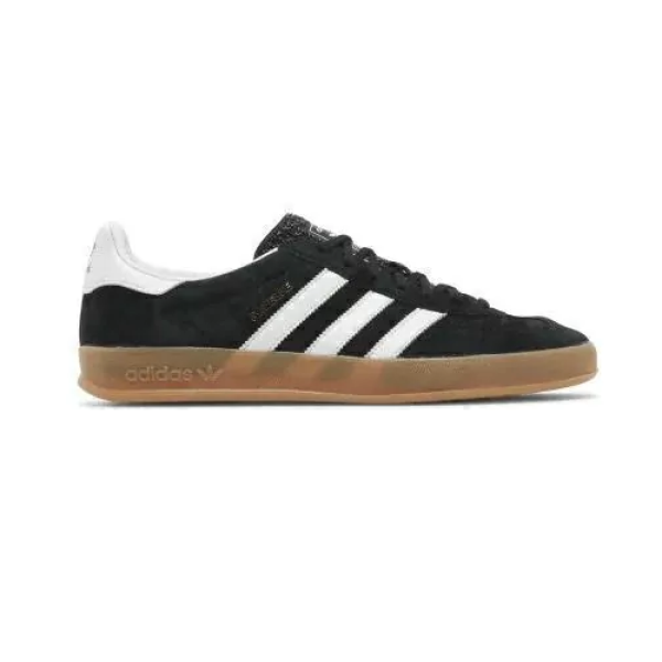 Tênis Adidas Gazelle Indoor 'Black White Gum'